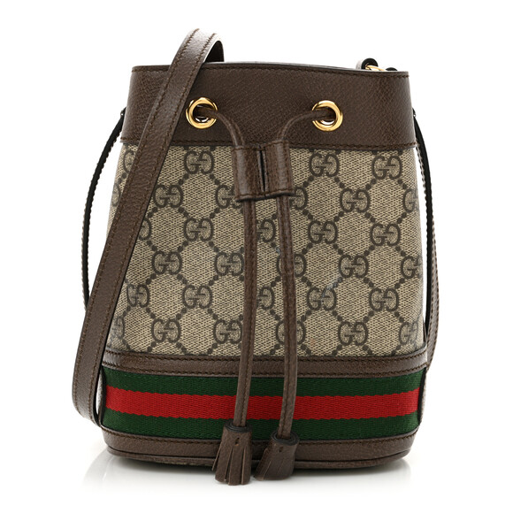 Gucci Gg Supreme Web Mini Ophidia #183759G99B - Picture 1 of 11